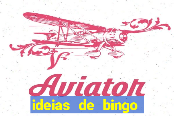 ideias de bingo para o natal